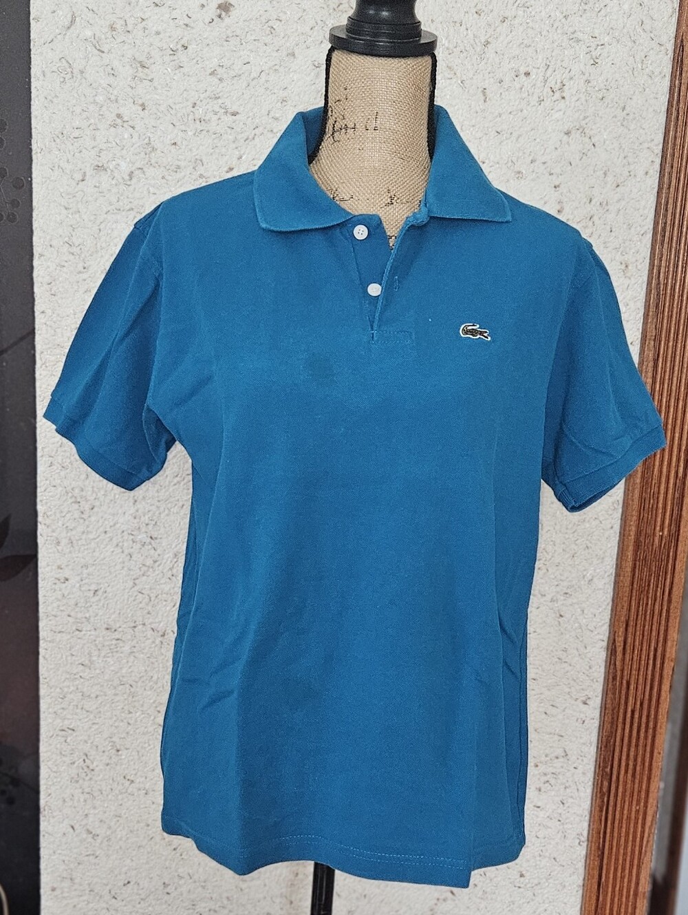 Lacoste Men's Blue Short Sleeve Polo
